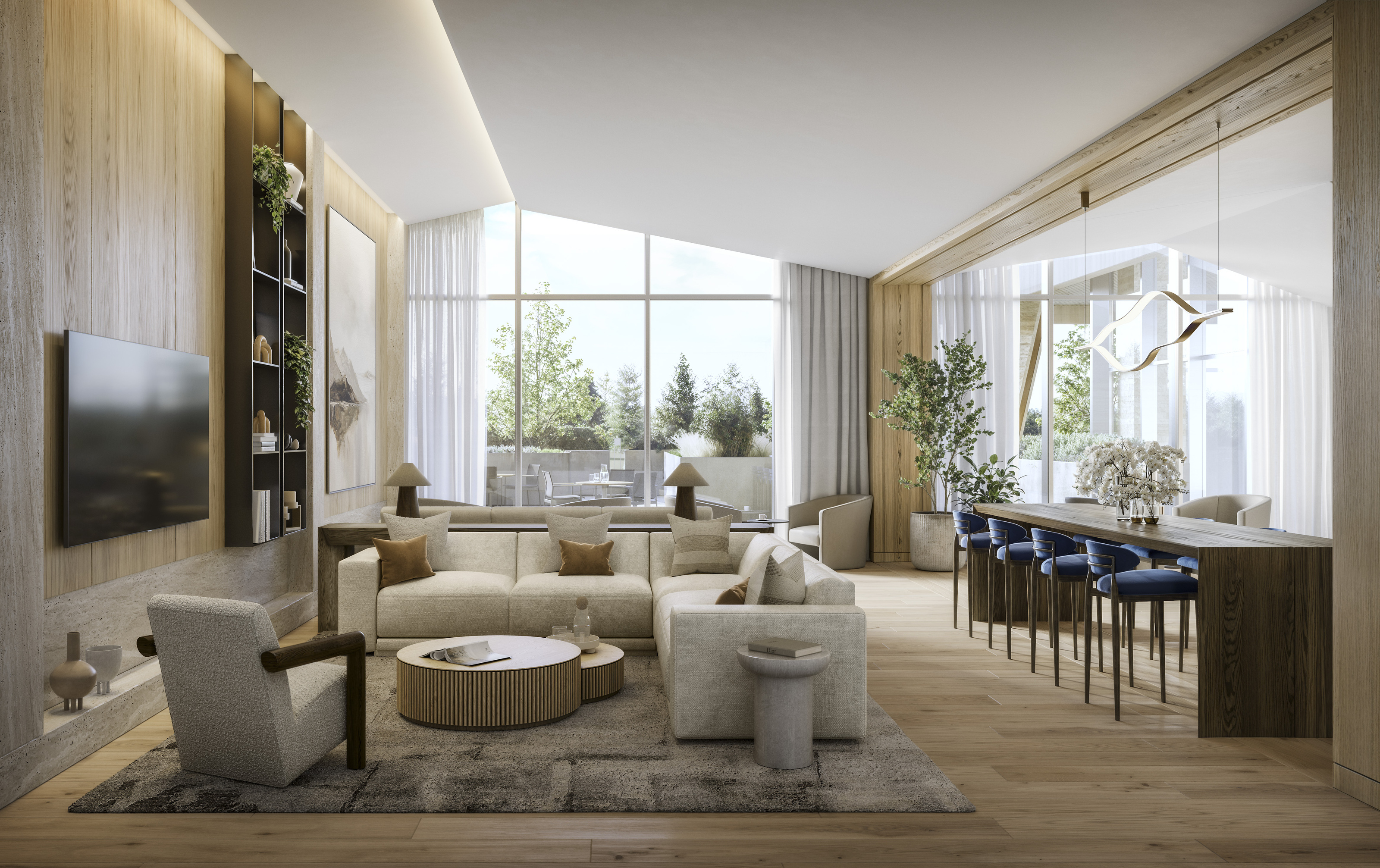 Party room area